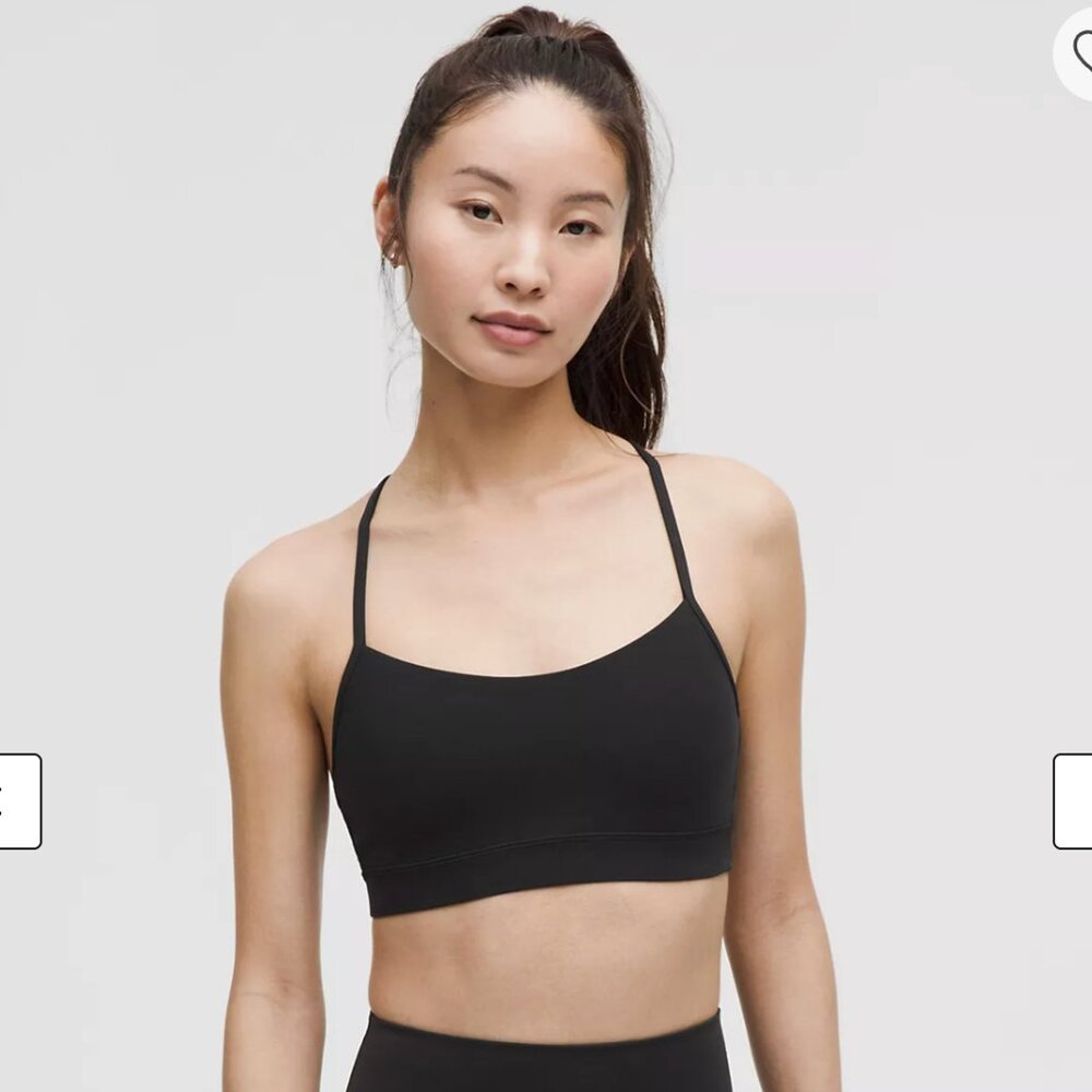 lululemon Flow Y Bra Nulu Light Support, A–C Cups